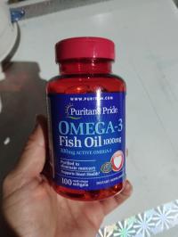 Отзыв - Омега-3 риб'ячий жир, Omega-3 Fish Oil, Puritan's Pride, 1000 мг, 300 мг активного, 100 капсул