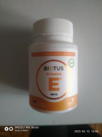 Отзыв - Вітамін Е, Vitamin Е, Biotus, 100 МО, 100 капсул