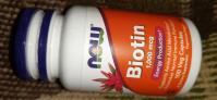 Отзыв - Біотин, Biotin, Now Foods 1000 мкг, 100 вегетаріанських капсул