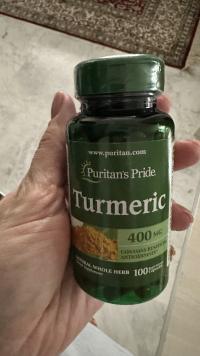 Отзыв - Куркума,Turmeric, Puritan's Pride, 400 мг, 100 капсул