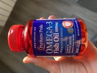 Отзыв - Омега-3 риб'ячий жир, Omega-3 Fish Oil, Puritan's Pride, 1000 мг, 300 мг активного, 100 капсул