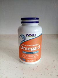 Отзыв - Омега-3, Omega-3, Now Foods, 180 ЕПК/120 ДГК, 200 гелевих капсул