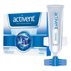 Activent – Комплекс мінералів для покращення травлення, 30 флаконів