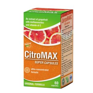 Природная добавка ЦитроМАКС суперкапсулы №60, с экстрактом грейпфрута, антибактериальное и антимикробное средство