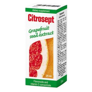 Природна добавка Цитросепт 20 мл, з екстрактом грейпфрута, для імунітету, антибактеріальний, антимікробний засіб