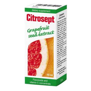 Природная добавка Цитросепт 50 мл, с экстрактом грейпфрута, для иммунитета, антибактериальное, антимикробное средство
