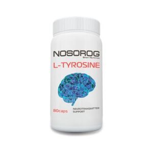 Тирозин для спорта Nosorog Nutrition L-Tyrosine 80 Caps