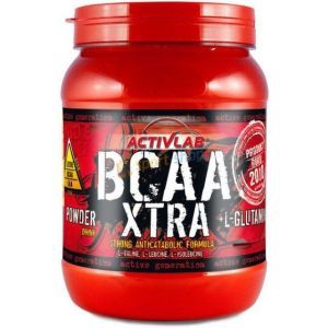 Аминокислота BCAA для спорта Activlab BCAA Xtra Powder 500 g /50 servings/ Strawberry