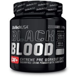 Комплекс до тренировки BioTechUSA Black Blood CAF+ 300 g /30 servings/ Blue Grape