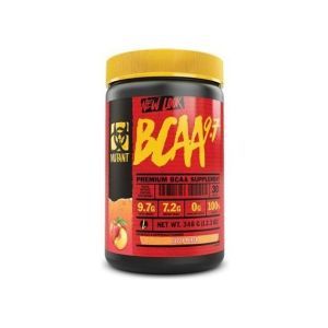 Аминокислота BCAA для спорта Mutant BCAA 9.7 348 g /28 servings/ Fuzzy Peach