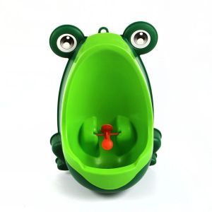 Дитячий тренувальний пісуар-горщик PottyFrog для хлопчиків у вигляді Жабки Зелений (PF-01)