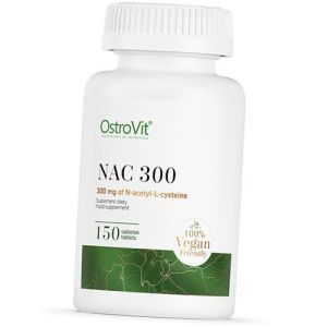 Ацетилцистеїн NAC 300 Ostrovit 150таб (70250001)