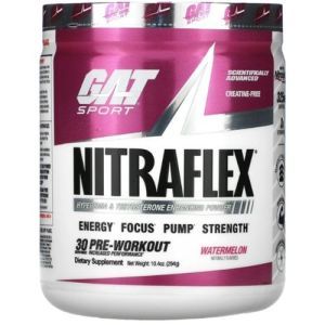 Комплекс до тренировки GAT Nitraflex 294 g /30 servings/ Watermelon