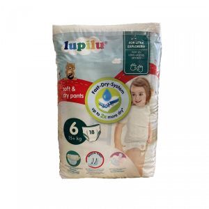 Підгузки-трусики Lupilu Soft & dry 6 15+ кг 18 шт