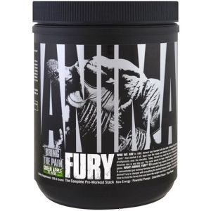 Комплекс до тренировки Universal Nutrition Animal Fury 330 g /20 servings/ Green Apple