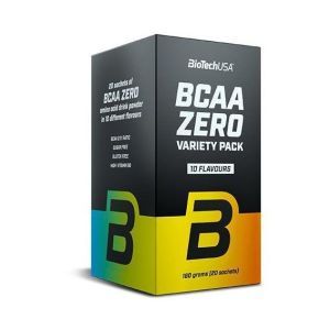 Аминокислота BCAA для спорта BioTechUSA BCAA Zero Variety Pack 180 g /20 servings/ 10 flavours