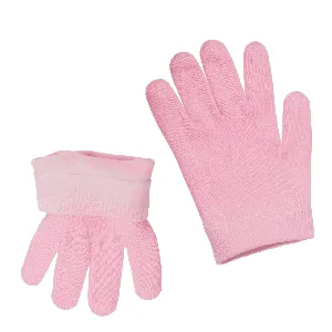 Набор перчатки и носки Supretto для ухода за кожей рук и ног Розовые (7132-0001)