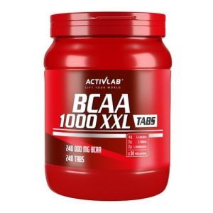 Аминокислота BCAA для спорта Activlab BCAA 1000 XXL 240 Tabs