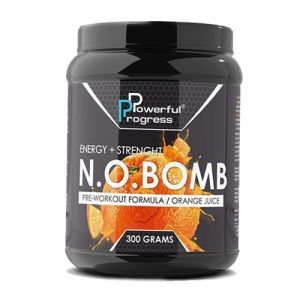 Комплекс до тренировки Powerful Progress N.O.BOMB 300 g /30 servings/ Orange