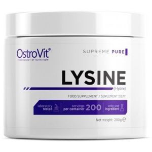 Лизин для спорта OstroVit Lysine 200 g /200 servings/ Pure