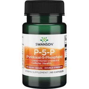Пиридоксин Swanson P-5-P 40 mg 60 Caps