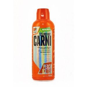Жиросжигатель для спорта Extrifit Carni Liquid 120000 1000 ml /100 servings/ Peach Ice Tea