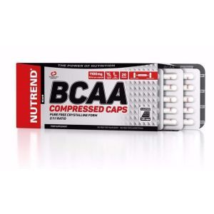 Аминокислота BCAA для спорта Nutrend BCAA Compressed 120 Caps