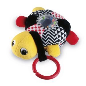 Іграшка плюшева Canpol Babies розвиваюча музична Черепаха жовта (68/070_yel)
