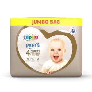 Підгузники - трусики Lupilu Pantsy Premium Jumbo Bag 4 Maxi 8-15 кг 44 шт