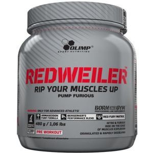 Комплекс до тренировки Olimp Nutrition RedWeiler 480 g /40 servings/ Blueberry Madness