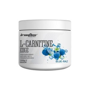 Жиросжигатель для спорта IronFlex L-Carnitine EDGE 200 g /80 servings/ Blue Raspberry