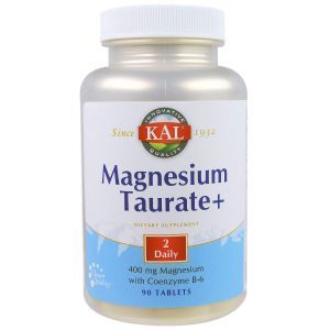 Таурат магния + Magnesium Taurate+ KAL 400 мг 90 таблеток