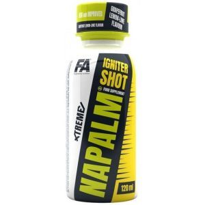 Комплекс до тренировки Fitness Authority Xtreme Napalm Igniter Shot 120 ml /4 servings/ Grapefruit Lemon Lime