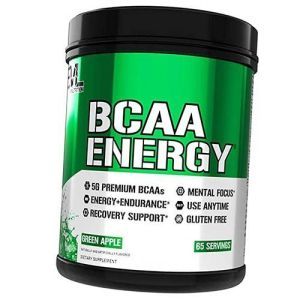 Амінокислоти з кофеїном та зеленим чаєм для енергії BCAA Energy Evlution Nutrition 580г Зелене яблуко (28385002)