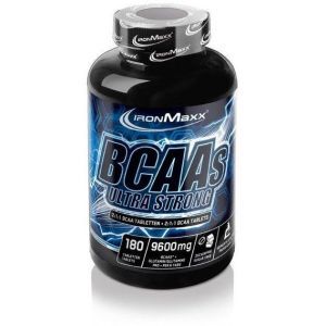 Аминокислота BCAA для спорта IronMaxx BCAAs Ultra Strong 2:1:1 180 Tabs
