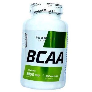 Амінокислотний Комплекс BCAA 1800 Progress Nutrition 100капс (28461002)