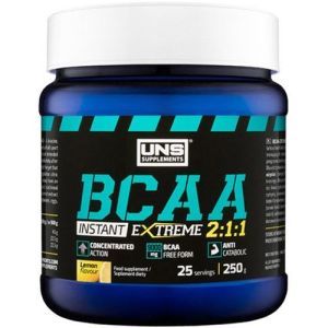 Аминокислота BCAA для спорта UNS BCAA 2-1-1 Instant 250 g /25 servings/ Lemon
