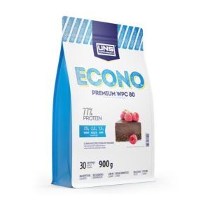 Протеин UNS Econo Premium 900 g /30 servings/ Milk Chocolate with Raspberry