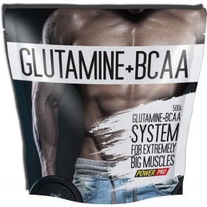 Глютамин для спорта Power Pro Glutamine + BCAA 500 g /50 servings/ Unflavored