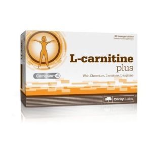 Жиросжигатель для спорта Olimp Nutrition L-Carnitine Plus 80 Tabs