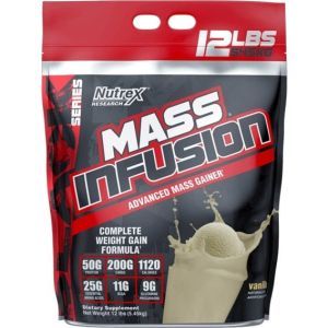 Гейнер Nutrex Mass Infusion 5450 g /19 servings/ Vanilla