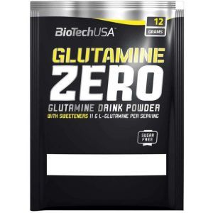Глютамин для спорта BioTechUSA Glutamine Zero 12 g /1 servings/ Lemon