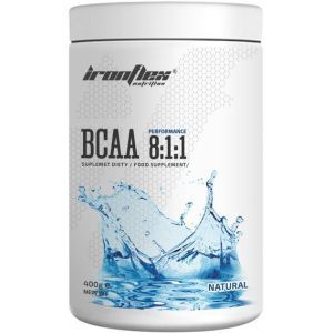 Аминокислота BCAA для спорта IronFlex BCAA Performance 8-1-1 400 g /80 servings/ Natural