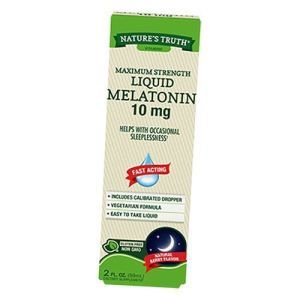 Мелатонін Рідкий Liquid Melatonin 10 Nature's Truth 59мл Ягода (72509008)