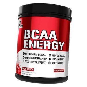 Амінокислоти з кофеїном та зеленим чаєм для енергії BCAA Energy Evlution Nutrition 580г Фруктовий пунш (28385002)