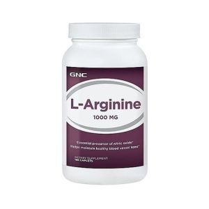 Аргинин для спорта GNC L-Arginine 1000 mg 180 Caplets