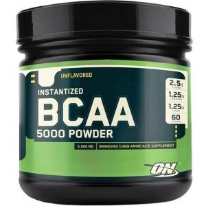Аминокислота BCAA для спорта Optimum Nutrition BCAA 5000 Powder 380 g /40 servings/ Fruit Punch