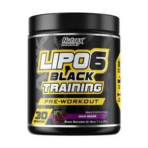 Комплекс до тренировки Nutrex Lipo-6 Black Training 201 g /30 servings/ Wild Grape
