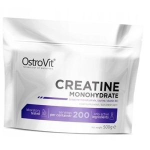 Креатин Моногідрат Creatine Monohydrate Ostrovit 500г пакет Без смаку (31250008)