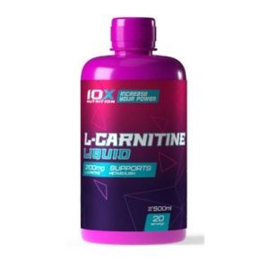 Жиросжигатель для спорта 10XNutrition L-Carnitine Liquid 500 ml Strawberry